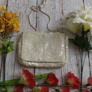 Andre cellini sequin purse